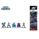 Kit 5 Bonecos Dc Comics Liga Da Justiça Nano Metalfigs 4284