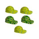 Kit 5 Bonés Chapeus Plasticos Copa Do Mundo Brasil - Sortido