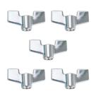 Kit 5 Borboletas 8mm em Metal Reforçado para Estante Prato