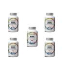 Kit 5 Boro Decahidratado 8mg 5x60 Caps Flora Nativa