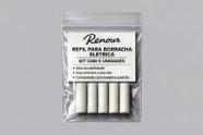 Kit 5 borrachas refil borracha elétrica renoir