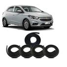Kit 5 Borrachas Vedação Porta+Mala Onix Prisma SPIN Cobalt Cruzes 2012 A 2021