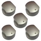 Kit 5 Botão Manípulo Cooktop Brastemp BDK75 BDK90 BDK60