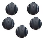 Kit 5 Botão Manipulo Fogão Consul Bocas Cfo4 Cfs5 Cfs6