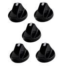 Kit 5 Botões Manipuladores De Gás Fogão Dako Atlas 4 Bocas