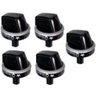 Kit 5 Botões Manipuladores Do Fogão Atlas Dako