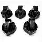 Kit 5 botões P/ Fogão Atlas Mônaco Top Glass 4 bocas