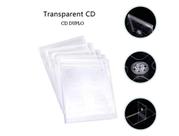 Kit 5 Box CD Duplo Cristal Transparente