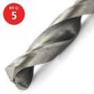 Kit 5 Broca Aço Rápido 10mm Beltools