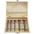 Kit 5 Brocas Forstner Fresa 10 a 35mm para Dobradiça Charbs
