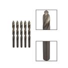 Kit 5 Brocas Paralelas Aço Rápido HSS 13/32"