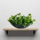 Kit 5 Buquês deFolhagem de Hera Artificial 35cm plantas Artificiais p/ casa cozinha sala banheiro - DE692992