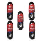 KIT 5 Cabo Speakon Macho P10 Macho MXT 10 Metros