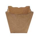 Kit 5 Cachepot Borda Ondulada 14x14x13 Laser Mdf Madeira