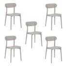 Kit 5 Cadeiras Verte Eco Bambu Rivatti Kit 5 Cadeiras Verte Eco Bambu Rivatti