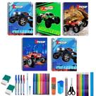 Kit 5 Caderno Pickup 80 Folhas Arame Capa Dura Com 36 Itens Kit 5 Caderno Pickup 80 Folhas Arame Capa Dura Com 36 Itens