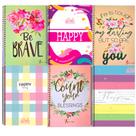 Kit 5 Cadernos Grande A4 Arame Espiral Com Pauta Capa Dura Reforçado Kit 5 Cadernos Grande A4 Arame Espiral Com Pauta Capa Dura Reforçado