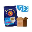 Kit 5 Café Com Leite 3 Corações Solúvel Vending 1KG