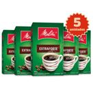 Kit 5 Cafés Melitta Extra Forte Vácuo 500g