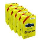 Kit 5 Caixa c/50 clips galvanizados 6/0 clipes bacchi papel
