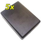 Kit 5 Caixa para montagem de Circuitos Eletrônicos Fonte Arduino 78X57X33mm