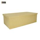 Kit 5 Caixa Retangular Tampa Sapato 25x20x10 Mdf Madeira