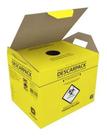 Kit 5 Caixas Coletoras P/ Perfurocortante 13l Descarpack