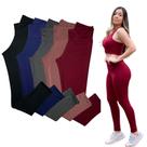 Kit 5 Calça Ginástica Legging Suplex Fitness Kit 5 Calça Ginástica Legging Suplex Fitness
