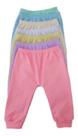 Kit 5 Calça Mijão Malha Canelada Bebe Infantil