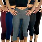 Kit 5 Calças Femininas Corsário Cós Lisa Cores Sortidas Suplex Pp ao Plus Size Kit 5 Calças Femininas Corsário Cós Lisa Cores Sortidas Suplex Pp ao Plus Size
