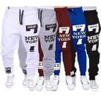 Kit 5 Calças Moletom Masculina Slim Academia Jogger Kit 5 Calças Moletom Masculina Slim Academia Jogger