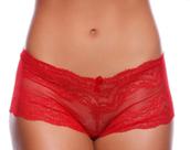Kit 5 Calcinha Caleçon Renda Tanga Luxo Short Calesson Confortável