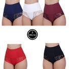 Kit 5 Calcinha Cinta Modeladora Cós Alto com Compressão Segura Barriga - c13 KIT 5 CINTAS FERNANDA Kit 5 Calcinha Cinta Modeladora Cós Alto com Compressão Segura Barriga - c13 KIT 5 CINTAS FERNANDA
