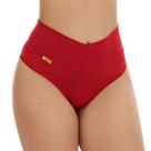 Kit 5 Calcinha Cós Alto Modeladora Tanga Fio Dental Duplo Cintura Alta Lingerie Feminina