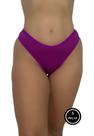KIT 5 Calcinha de Tecido Canelado Feminino Tanga Conforto Fio Dental - c2 KIT 5 PIETRA