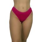 Kit 5 Calcinha de Tecido Canelado Feminino Tanga Conforto Fio Dental Pietra