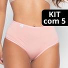 Kit 5 Calcinha Fio Duplo Ceci Cintura Alta Tanga Confortável Não Marca Lingerie Feminina Kit 5 Calcinha Fio Duplo Ceci Cintura Alta Tanga Confortável Não Marca Lingerie Feminina