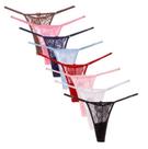 Kit 5 Calcinha Tanga Feminina Microfibra Com Regulagem Lateral Fio Dental Conforto Adulto