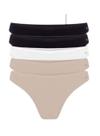 Kit/5 Calcinha Tanga Hering 77T0 Feminina Básica Algodão T. P/XXG Kit/5 Calcinha Tanga Hering 77T0 Feminina Básica Algodão T. P/XXG