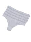 Kit/5 Calcinha Tanga Hering 77T0 Feminina Básica Algodão T. P/XXG Kit/5 Calcinha Tanga Hering 77T0 Feminina Básica Algodão T. P/XXG