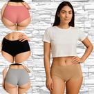Kit 5 Calcinhas Box Sem Costura