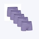 Kit 5 Calcinhas Boxer Infantil Sem Costura Selene Kit 5 Calcinhas Boxer Infantil Sem Costura Selene