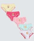 Kit 5 Calcinhas Infantil Capivara Marisa Tam 2 a 12 Ro-67077