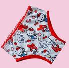 Kit 5 calcinhas infantil Menina forro de algodão Confortáveis estampas personagens P.M.G.GG