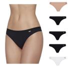 Kit 5 Calcinhas Tanga Lupo Algodão Loba Classica Original