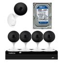 Kit 5 Câmeras IMX Full Hd Wi-fi Com Hd 160gb E Nvd 1408 Kit 5 Câmeras IMX Full Hd Wi-fi Com Hd 160gb E Nvd 1408