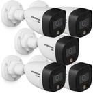 Kit 5 Câmeras Intelbras VHD 1220 B Full Color Alta Definição Full HD 1080p Multi HD IR 20m Intelbras
