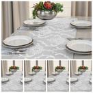 Kit 5 Caminhos Trilho De Mesa Decorativo Jacquard 1,80m X 0,40m