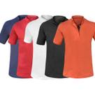 Kit 5 Camisas Gola Padre Masculinas Slim 100% Algodão Slim