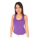 Kit 5 Camiseta Regata Feminina Academia Lisa Fitness Viscose